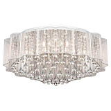 Люстра потолочная хрустальная галогеновая Lussole LSL-3307-08