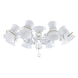 Люстра  потолочная Maytoni ARM128-CL-08-W