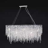 Люстра подвесная хрустальная галогеновая Newport 10909+9/C