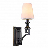 Светильник настенный Newport 3141/A Black+Gold