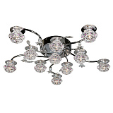 Люстра потолочная светодиодная с пультом д/у Omnilux OML-15407-11