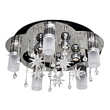 Люстра потолочная светодиодная с пультом д/у Omnilux OML-17207-10