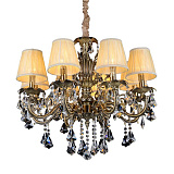 Люстра  подвесная хрустальная Omnilux OML-30813-08