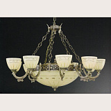 Люстра большая Reccagni Angelo L.7054/10+4