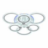 Люстра потолочная светодиодная Seven Fires SF7061/7C-WT-RGB с пультом д/у