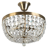 Люстра  потолочная хрустальная Toplight TL1510X-03AB