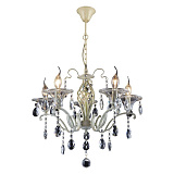 Люстра  подвесная хрустальная Toplight TL7220D-05RY