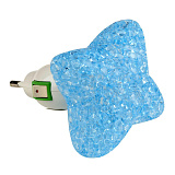 Светильник ночник светодиодный Uniel DTL-309-Звездочка/Blue/1LED/0,1W