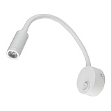 Светильник гибкий Uniel ULT-F21-3W/4000K IP20 White