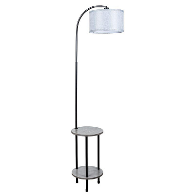 Торшер со столиком Arte Lamp A4055PN-1BK