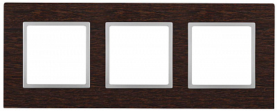 Рамка 3-постовая ЭРА Elegance 14-5303-10 Б0034581