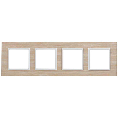 Рамка 4-постовая ЭРА Elegance 14-5304-01 Б0049151