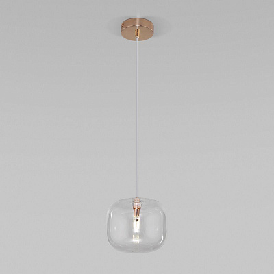 Светильник подвесной галогеновый Eurosvet 50129/1 золото