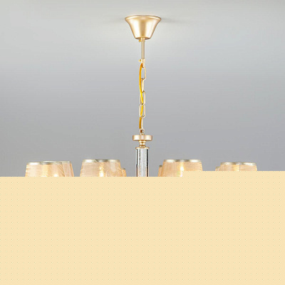 Люстра подвесная Eurosvet 60103/8 перламутровое золото