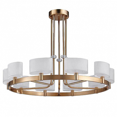 Люстра подвесная галогеновая Newport 4338+2/C gold